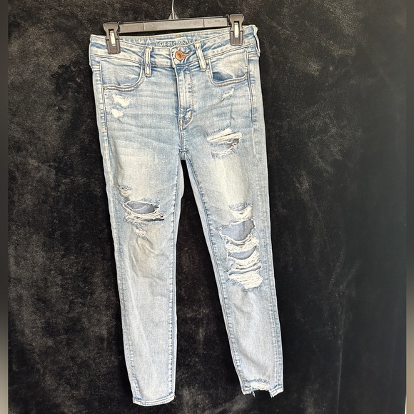 🦅 American Eagle Next Level High Rise Stretch Size 6 Short - Picture 2 of 6